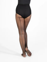 BODY WRAPPERS A64 RHINESTONE BACKSEAM FISHNET - Fanci Footworks