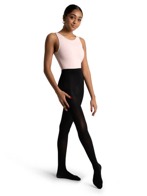 CAPEZIO 1825C STUDIO BASICS FOOTED TIGHTS - Fanci Footworks