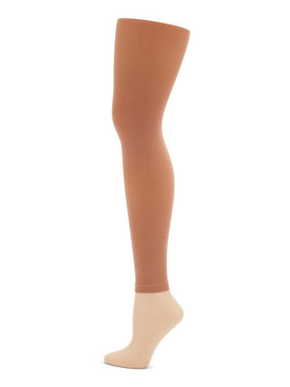 CAPEZIO 1917C FOOTLESS TIGHTS WITH SELF KNIT WAIST BAND - Fanci Footworks