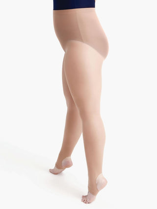 CAPEZIO 1961 ULTRA SOFT SELF KNIT WAISTBAND STIRRUP TIGHT - Fanci Footworks