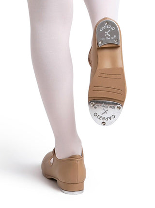 CAPEZIO 356C CARAMEL SHUFFLE TAP SHOE - Fanci Footworks