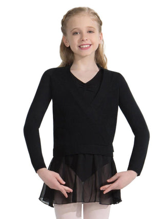 CAPEZIO CK10949C WRAP SWEATER - Fanci Footworks