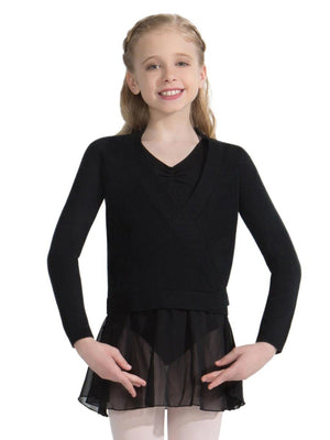 CAPEZIO CK10949C WRAP SWEATER - Fanci Footworks