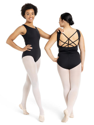 CAPEZIO SE1026W STRAPPY BACK TANK LEOTARD - Fanci Footworks