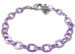 CHARM IT CIB307 PURPLE CHAIN BRACELET - Fanci Footworks
