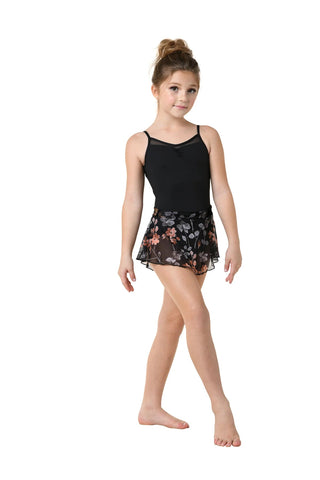 DANZNMOTION 22404C FLORAL PRINTED SKIRT - Fanci Footworks