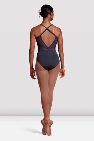 MIRELLA M2177LM SEVILLE SPLICED MESH CROSS BACK LEOTARD - Fanci Footworks