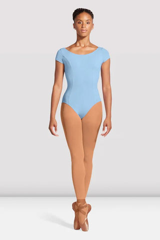MIRELLA M515L CLASSIC SHORT SLEEVE PRINCESS SEAM LEOTARD - Fanci Footworks