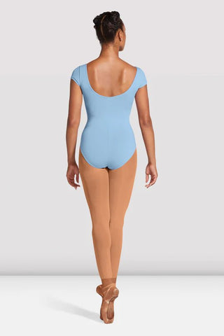 MIRELLA M515L CLASSIC SHORT SLEEVE PRINCESS SEAM LEOTARD - Fanci Footworks