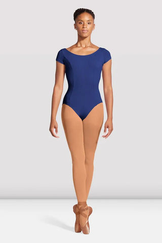 MIRELLA M515L CLASSIC SHORT SLEEVE PRINCESS SEAM LEOTARD - Fanci Footworks