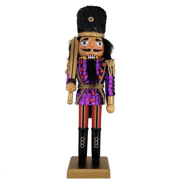 NBG N1202 SOLDIER SEQUIN PURPLE - Fanci Footworks