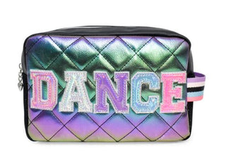 OMG LC285 DANCE QUILTED IRIDESCENT POUCH - Fanci Footworks
