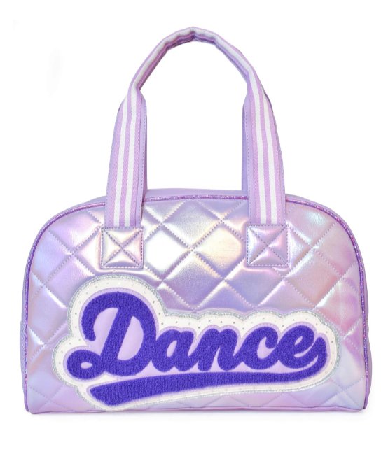 OMG SDB246 DANCE QUILTED METALLIC MEDIUM DUFFLE BAG - Fanci Footworks