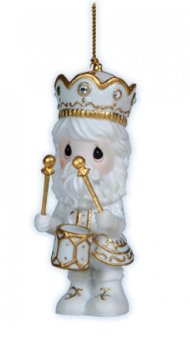 PRECIOUS MOMENTS 121030 TREASURED HOLIDAYS NUTCRACKER DRUMMER ORNAMENT - Fanci Footworks