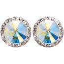 STAR LIGHT CRYSTAL 20MM EARRINGS - Fanci Footworks