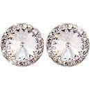 STAR LIGHT CRYSTAL 20MM EARRINGS - Fanci Footworks