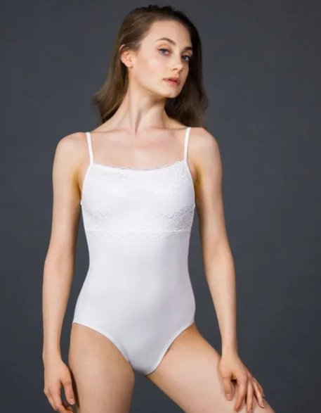 SUFFOLK 2242A SUMMER LACE CAMISOLE LEOTARD - Fanci Footworks