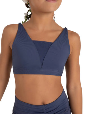 Capezio 12090C Wildflower Iris Mesh Bra Top
