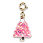 CHARM IT! CICC1418 Gold Pink Christmas Tree