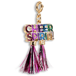 CHARM IT! CICC1427 Gold Cheer Spirit Charm