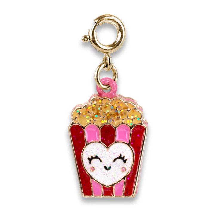 CHARM IT! CICC1442 Gold Glitter Popcorn Charm