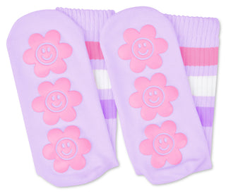 Iscream Purple Groovy Smiles Socks