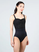 Suffolk 2828A Lily Pinch Front Thick Strap Adult Leotard