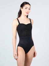 Suffolk 2828A Lily Pinch Front Thick Strap Adult Leotard