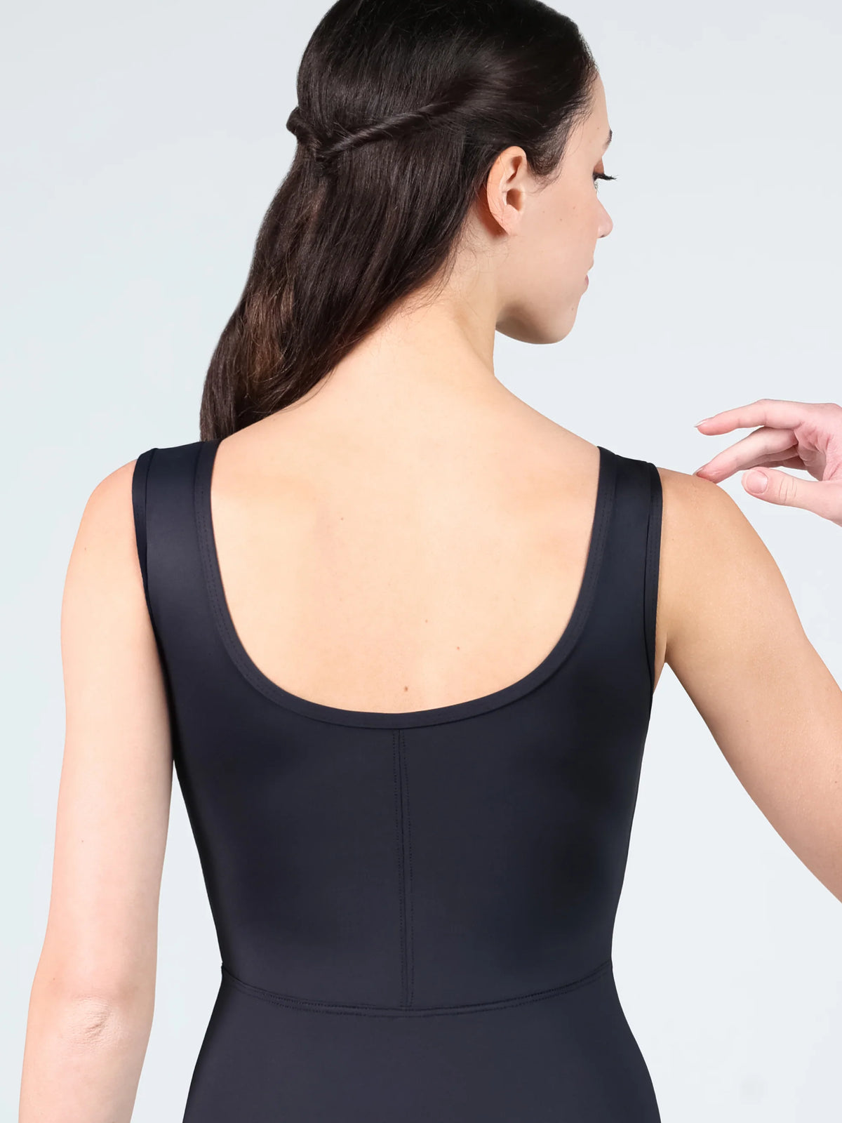 Suffolk 2839A Blossom Square Neck Tank Adult Leotard