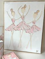 Coddiwomple Ballerina Trio Canvas Art