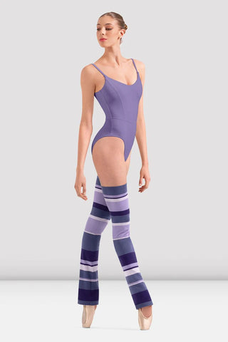 Bloch W11007 Striped Leg Warmers