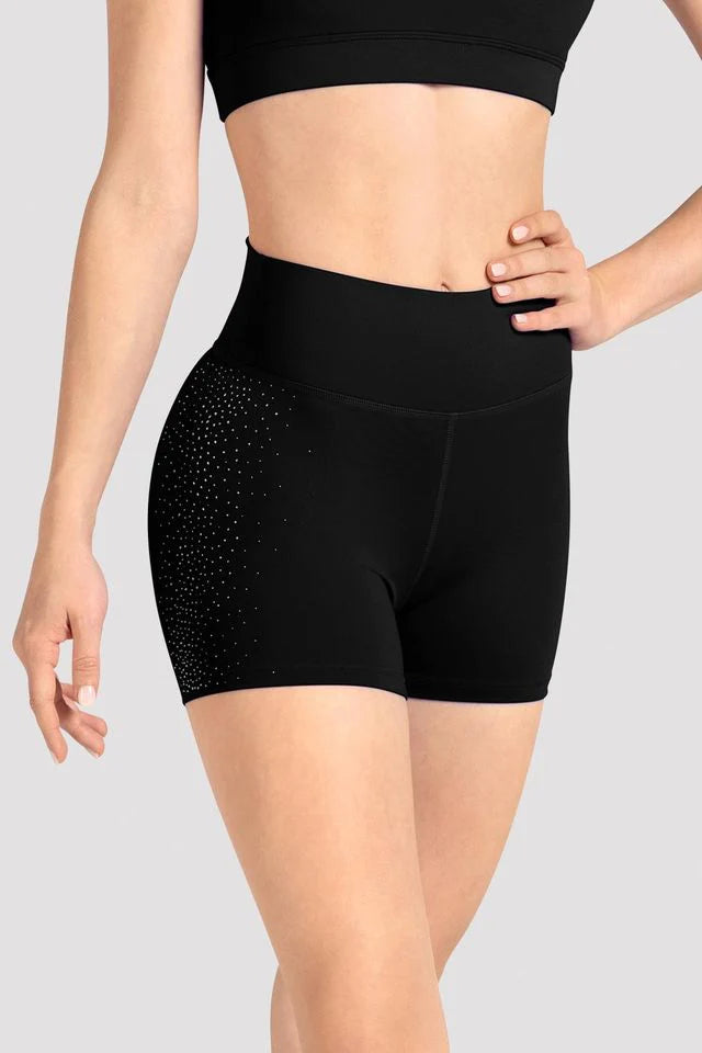 Mirella M90006C Celestia High Waist Printed Short