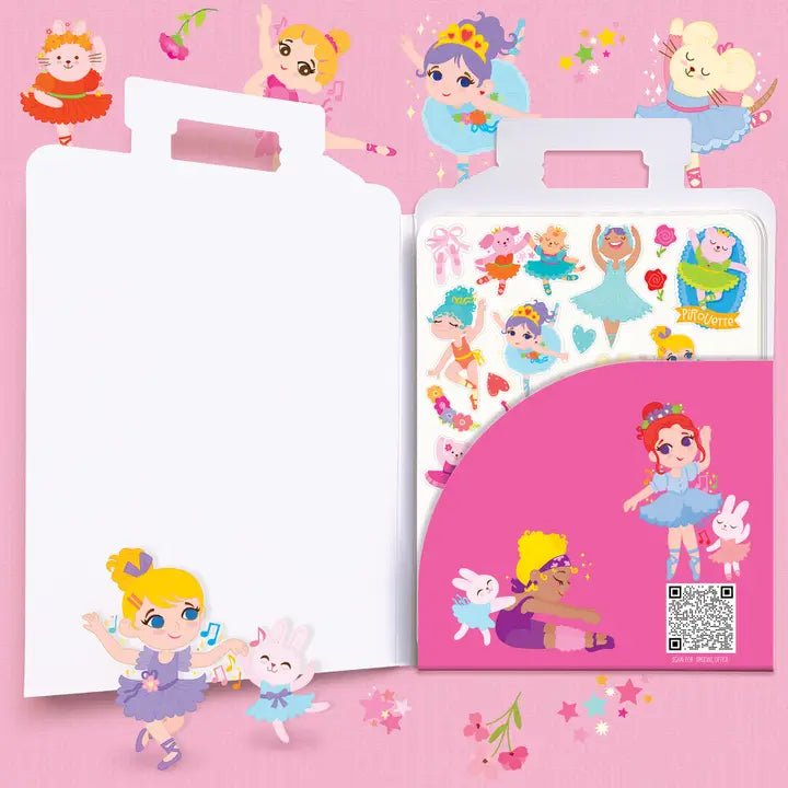 500+ Stickers On-The-Go Dance Magic - Fanci Footworks