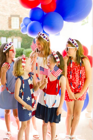 Patriotic Star Knotted Headband