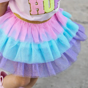 Sweet Wink Dream Petal Tutu Dress Up Skirt