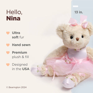 Nina Teddy Bear Ballerina