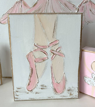 Coddiwomple Ballet Slippers 8x10 Canvas Print