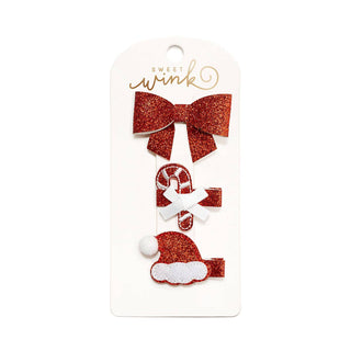 Sweet Wink Candy Cane Cutie Christmas Clip Set