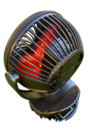 Glam'r Gear® Glam'r Gear Rechargeable LED Clip-on Fan