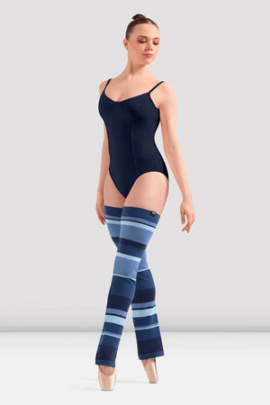 Bloch W11007 Striped Leg Warmers