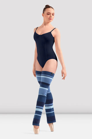 Bloch W11007 Striped Leg Warmers