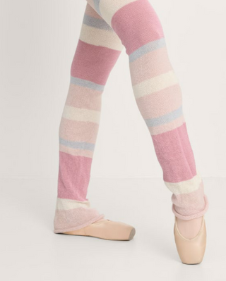 Intermezzo 2048 Striped Bamboo Long Legwarmers