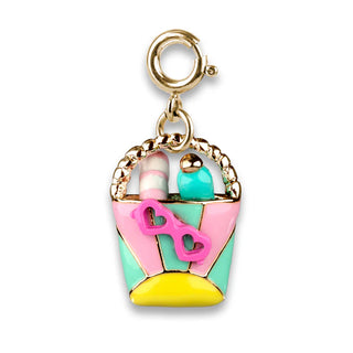 CHARM IT! CICC1573 Gold Beach Bag Charm
