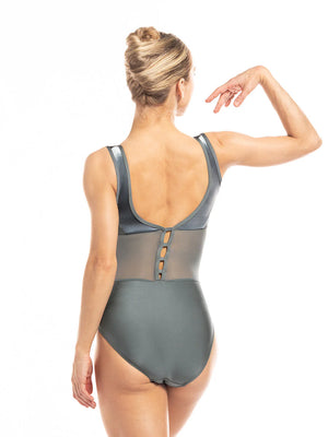 Eleve Dancewear Sholeh Blue Agave Tank Leotard