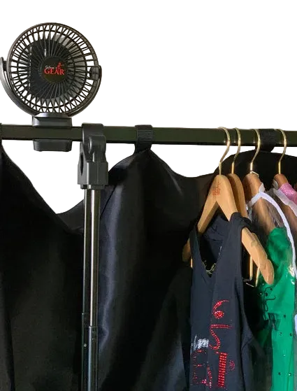 Glam'r Gear® Glam'r Gear Rechargeable LED Clip-on Fan