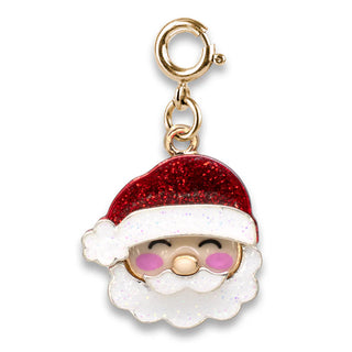 CHARM IT CICC1433 Gold Glitter Santa Charm