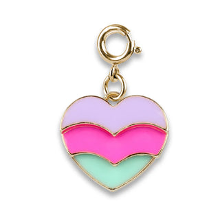 CHARM IT! CICC1549 Gold Swivel Heart Charm