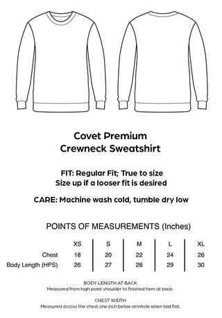 Covet DANCER Embroidered Adult Pullover