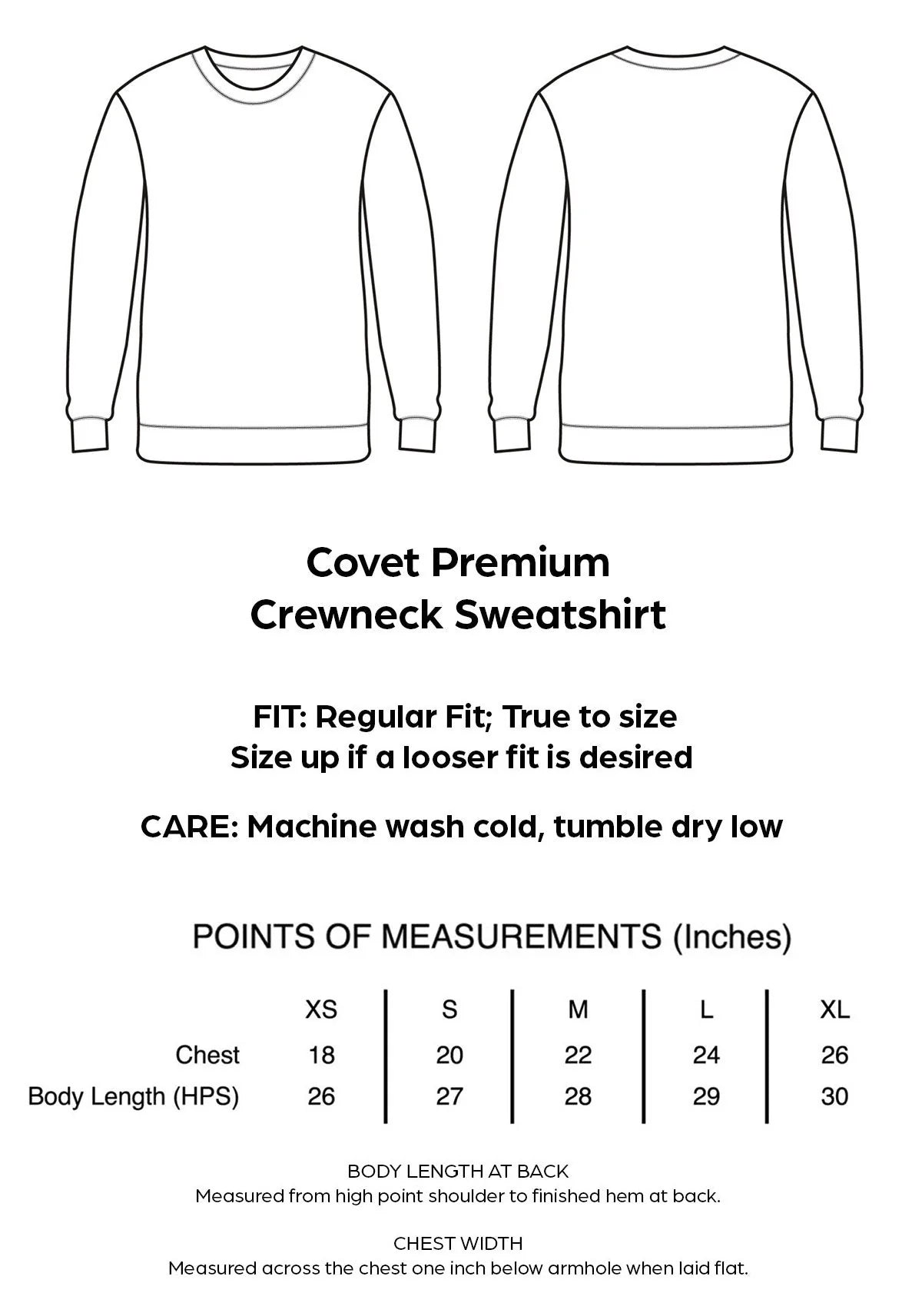 Covet BALLERINA Embroidered Adult Pullover