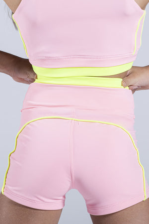 Daroch Alive Top & Discover Short Pink Lemonade SET
